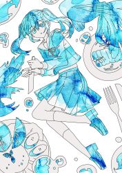 hatsune miku from vocaloid by danjou sora