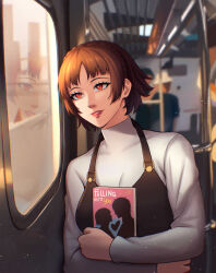 niijima makoto from persona by ikhwan maulana