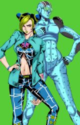 kujo jolyne from jojo no kimyou na bouken