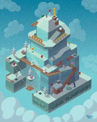 super mario 64 fan art