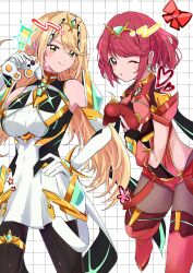 mythra (massive melee) (xenoblade) from super smash bros.