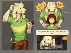 asriel dreemurr from deltarune by kleo iv