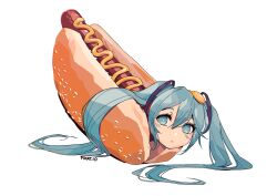 hatsune miku from vocaloid by pikat