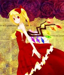 flandre scarlet from the embodiment of scarlet devil by akihiro (equalsai)