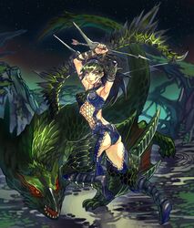 nargacuga from capcom by touge (kubiwa tsuki)