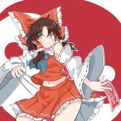 hakurei reimu from touhou by tatutaniyuuto