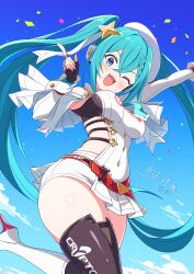 hatsune miku from vocaloid by kamuraaa 615