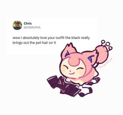 skitty from pokemon by ariamisu