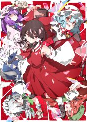 hakurei reimu from embodiment of scarlet devil