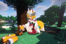 senko (sewayaki kitsune no senko-san) from minecraft