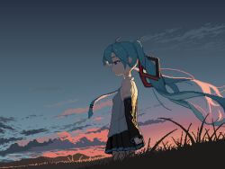 hatsune miku from vocaloid