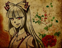fujiwara no mokou from touhou by shout (artist)