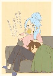 aqua (konosuba) from kono subarashii sekai ni shukufuku wo!