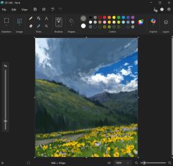 microsoft paint (software) fan art