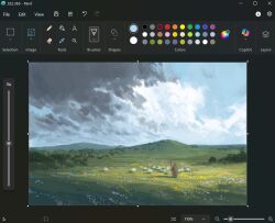 microsoft paint (software) fan art