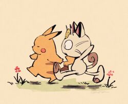 meowth from pokemon by amazou