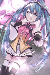hatsune miku from freely tomorrow (vocaloid)