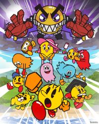 blinky (pac-man) from pac-man (game)