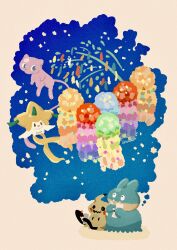jirachi from pokemon by zozozoshion