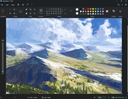 microsoft paint (software) fan art