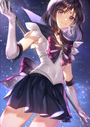 sailor saturn from bishoujo senshi sailor moon