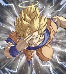 son goku from dragon ball by sydoria