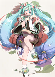hatsune miku from magical mirai (vocaloid)