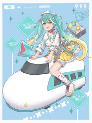 hatsune miku from magical mirai (vocaloid)