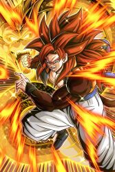 gogeta from dragon ball by buraku black