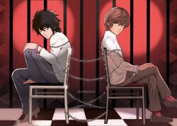 l (death note) from death note by softp3ach