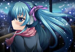 hatsune miku from vocaloid by saxasa kisuk