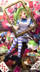 alice (alice in wonderland) from indie virtual youtuber by curry bowl