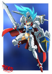 knight gundam from gundam by taiga hiroyuki