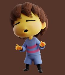 frisk (undertale) from undertale by hgbdwolfshattered05