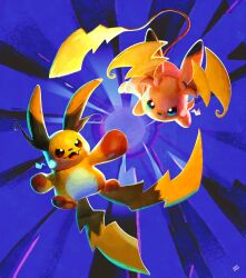 mega raichu x from pokemon by henry vargas