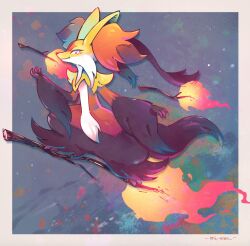 delphox from pokemon by mi-eau