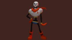 papyrus (undertale) from undertale by andypurro