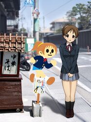 hirasawa ui from k-on! by ryunnu