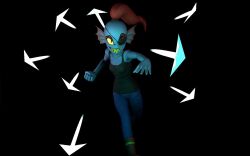 undyne from undertale by andypurro