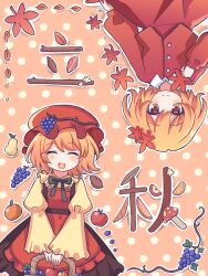aki minoriko from touhou by silverrain