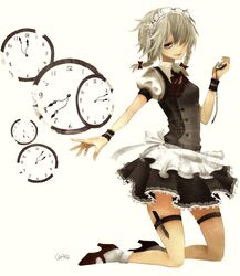 izayoi sakuya from touhou by loalo