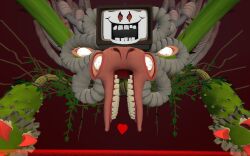 flowey (undertale) from undertale by andypurro