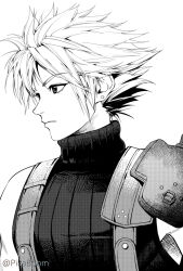 cloud strife from final fantasy by careful x