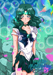 kaiou michiru from bishoujo senshi sailor moon by riccardo bacci