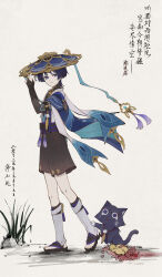 scaramouche (cat) (genshin impact) from genshin impact
