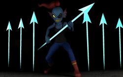 undyne from undertale by andypurro