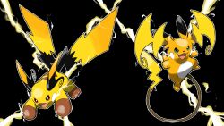 mega raichu x from pokemon by blacknirrow