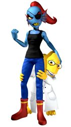 alphys from undertale by longsword97
