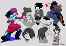 kris (dark world) (deltarune) from deltarune by kyokyeo