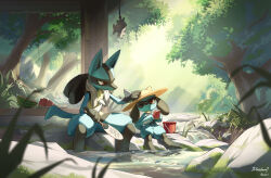 lucario from pokemon